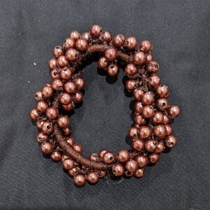 Elegant Brown Beaded Bracelet